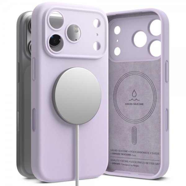 Ringke iPhone 17 Pro Cover Silicone Magnetic Sort