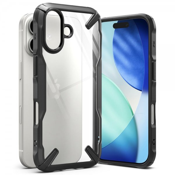 Ringke iPhone 17 Cover Fusion X Sort