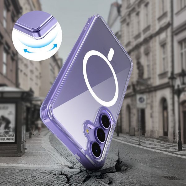 Tech-Protect Samsung Galaxy A17 Cover FlexAir Hybrid MagSafe Transparent