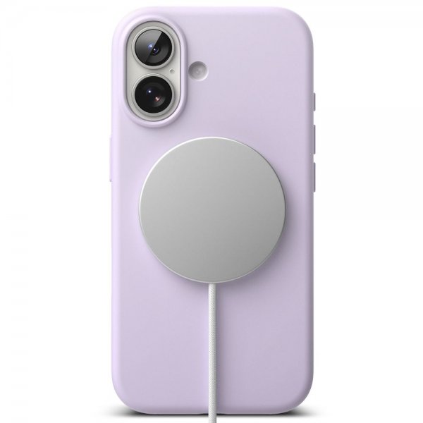 Ringke iPhone 17 Cover Silikone Magnetisk Lilla