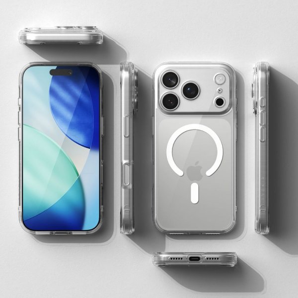 Ringke iPhone 17 Pro Max Cover Fusion Magnetic Transparent