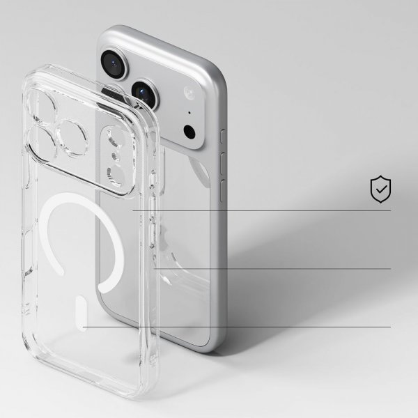 Ringke iPhone 17 Pro Cover Fusion Magnetic Transparent