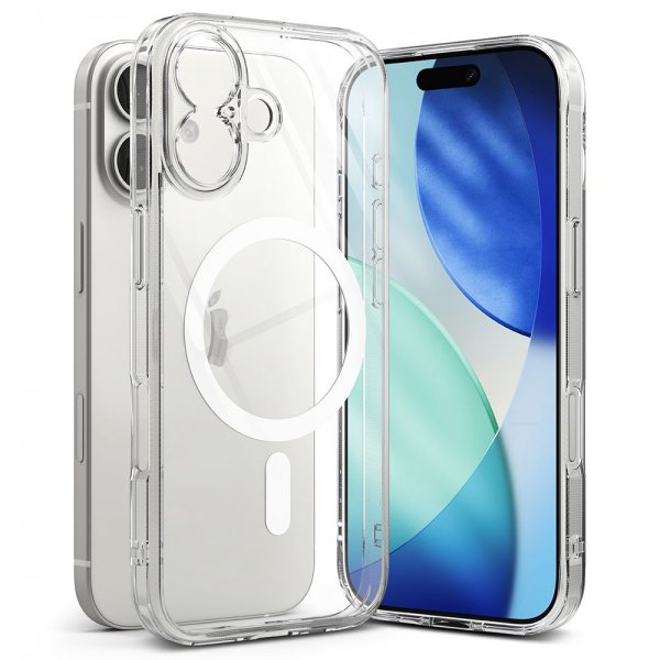 Ringke iPhone 17 Cover Fusion Magnetic Transparent