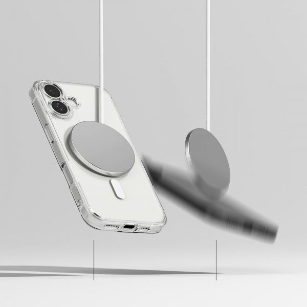 Ringke iPhone 17 Cover Fusion Magnetic Transparent