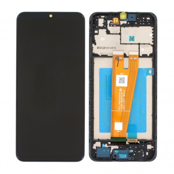 Samsung Galaxy A04 2022 Skærm med LCD Display Original - Blå