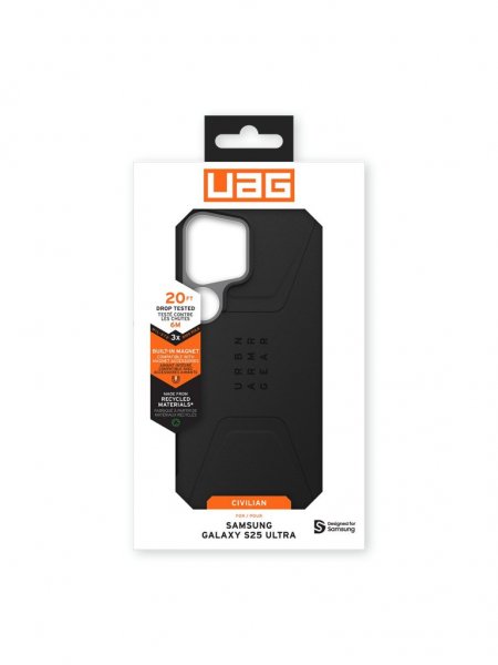 Urban Armor Gear (UAG) Samsung Galaxy S25 Ultra Cover Civilian MagSafe Sort