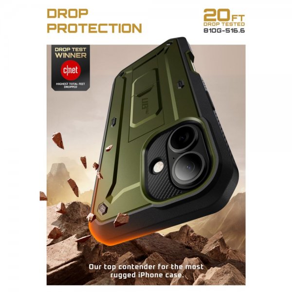 Supcase iPhone 17 Cover UB Pro Grøn