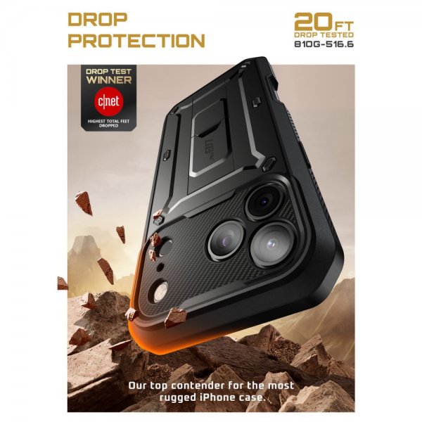 Supcase iPhone 17 Pro Cover UB Pro Sort