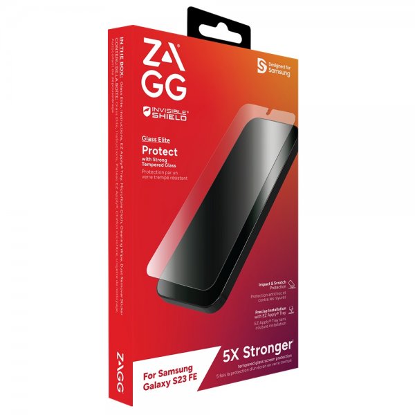 ZAGG InvisibleShield Samsung Galaxy S23 FE Skærmbeskyttelse Glass Elite