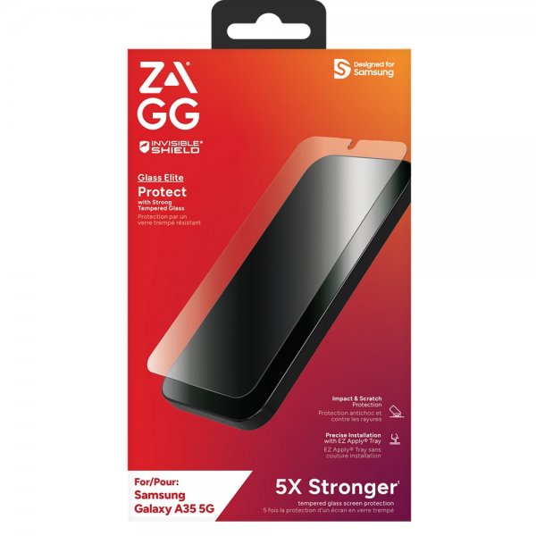 ZAGG InvisibleShield Samsung Galaxy A35 Skærmbeskyttelse Glass Elite