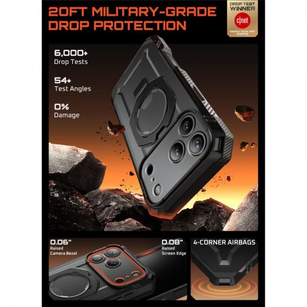 Supcase iPhone 17 Pro Max Cover UB Grip Pro MagSafe Sort