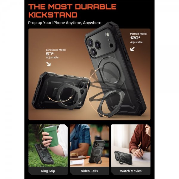 Supcase iPhone 17 Pro Max Cover UB Grip Pro MagSafe Sort