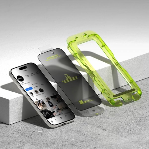 Ringke iPhone 17 Skærmbeskytter Easy Slide Privacy 2-pak