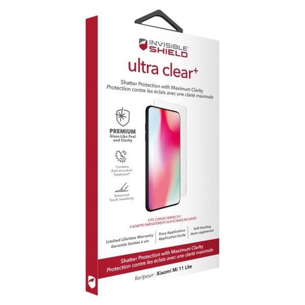 ZAGG InvisibleShield Xiaomi Mi 11 Lite Skærmbeskyttelse Ultra Clear+