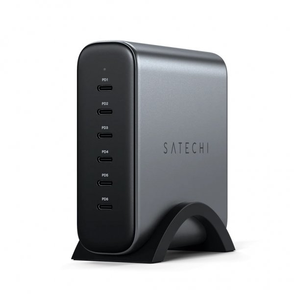 Satechi Oplader 200W USB-C 6-port GaN Oplader