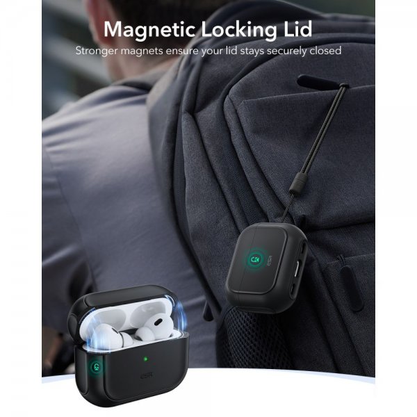 ESR AirPods Pro 3 Cover Orbit Hybrid HaloLock Sort