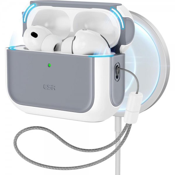 ESR AirPods Pro 3 Cover Orbit Hybrid HaloLock Hvid
