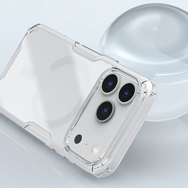 Nillkin iPhone 17 Pro Cover Nature Pro Series MagSafe Transparent