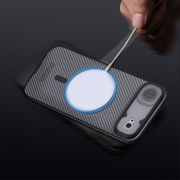 Nillkin iPhone Air Cover CamShield Pro MagSafe Transparent Sort