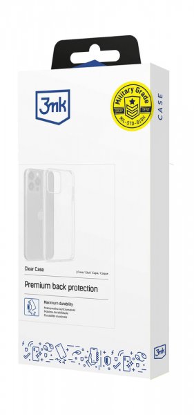 3mk Xiaomi Redmi Note 15 5G Cover Clear Case Gennemsigtig
