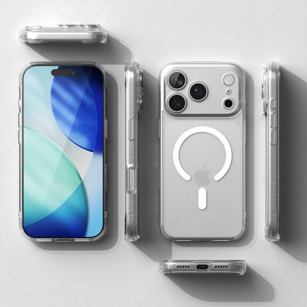 Ringke iPhone 17 Pro Max Cover Fusion Magnetic Mat Transparent