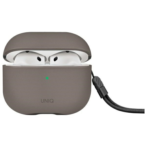 UNIQ AirPods 4 Cover Lyden DS Grå