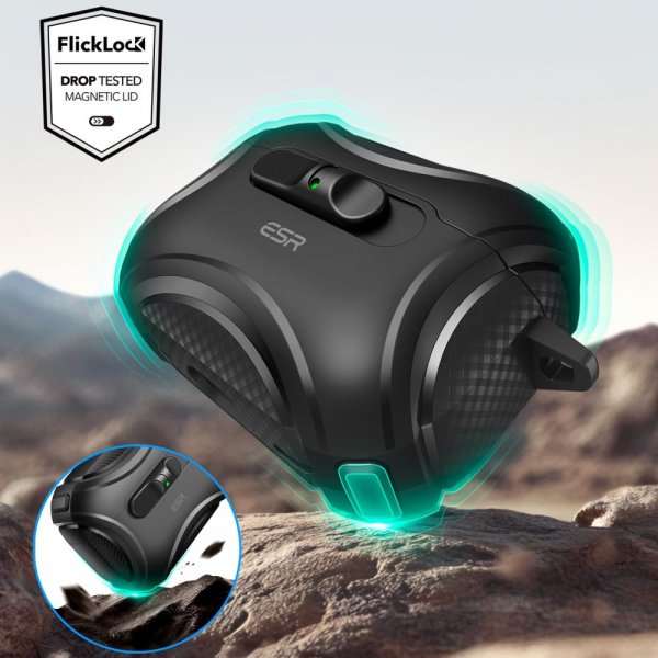 ESR AirPods Pro 3 Cover Cyber FlickLock MagSafe Sort