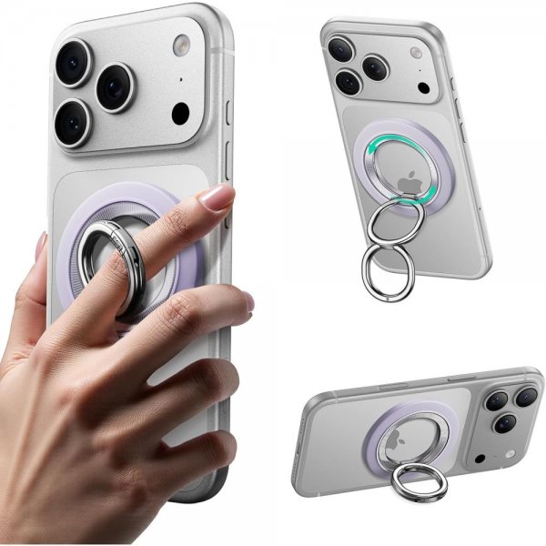 ESR MagSafe Mobilring HaloLock Phone Holder Lilla