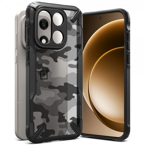 Ringke OnePlus 15 Cover Fusion X Camo Black