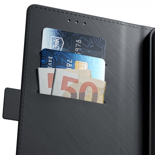 3mk Samsung Galaxy A37 Cover Wallet Sort