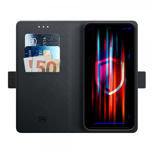 3mk Samsung Galaxy A37 Cover Wallet Sort