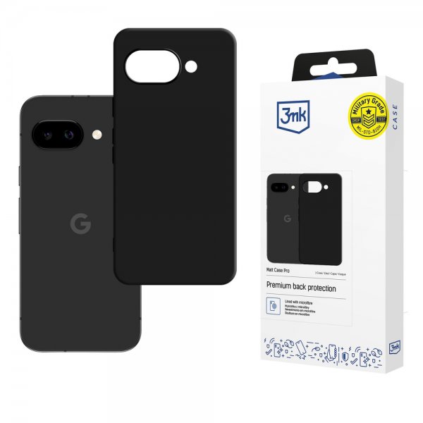 3mk Google Pixel 10a Cover Matt Case Pro Sort