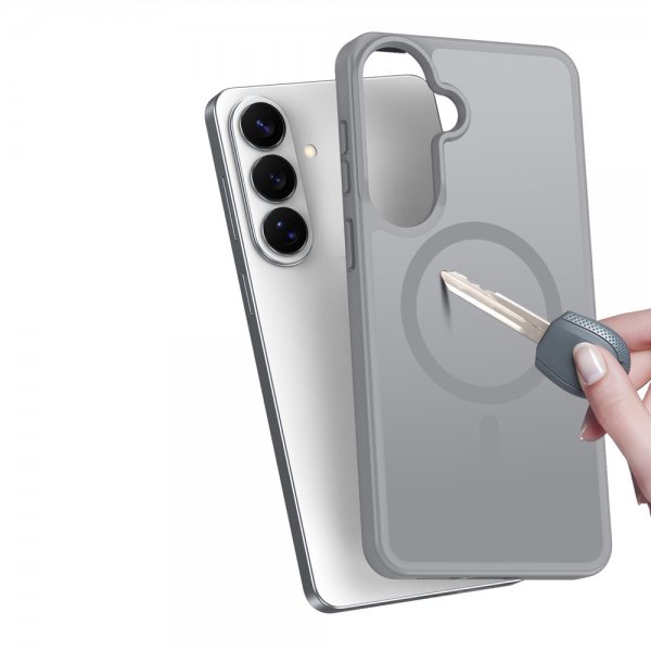 Dux Ducis Samsung Galaxy S26 Plus Cover Yind Series MagSafe Grå