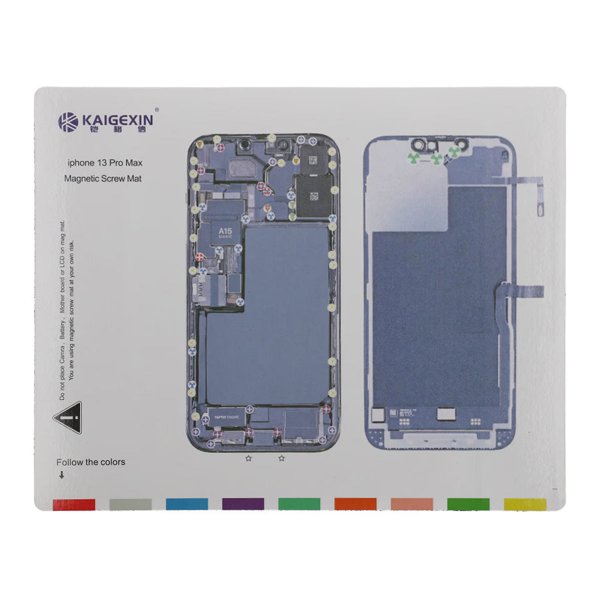Magnetisk skruvmåtte til iPhone 13 Pro Max