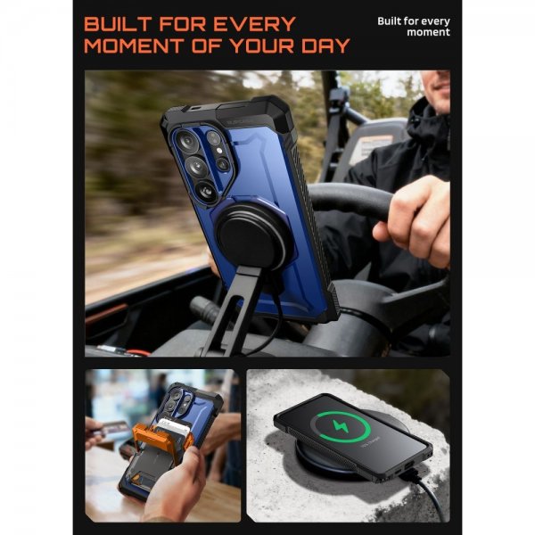 Supcase Samsung Galaxy S26 Cover UB Grip MagSafe Blå