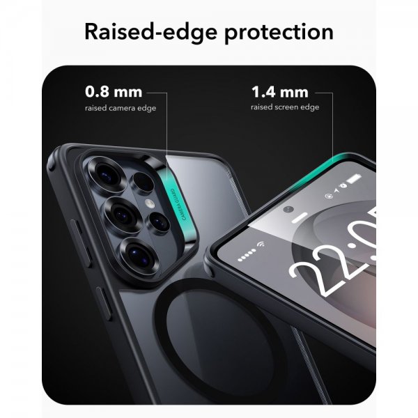 ESR Samsung Galaxy S26 Ultra Cover Classic Hybrid MagSafe Sort Transparent