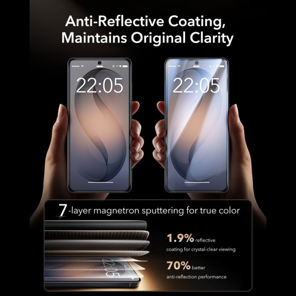 ESR Samsung Galaxy S26 Ultra Skærmbeskytter UltraFit Armorite Pro