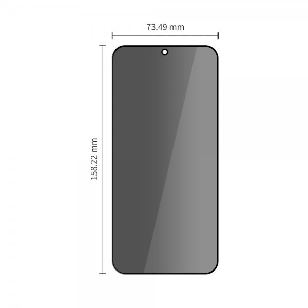 Tech-Protect Samsung Galaxy A37/A57/S25 FE Skærmbeskyttelse Glas Spy+ 2-pak