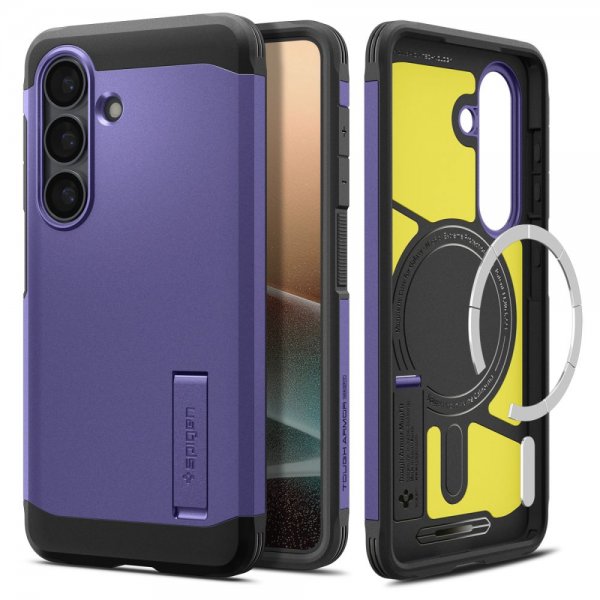 Spigen Samsung Galaxy S26 Cover Tough Armor MagFit Ash Violet