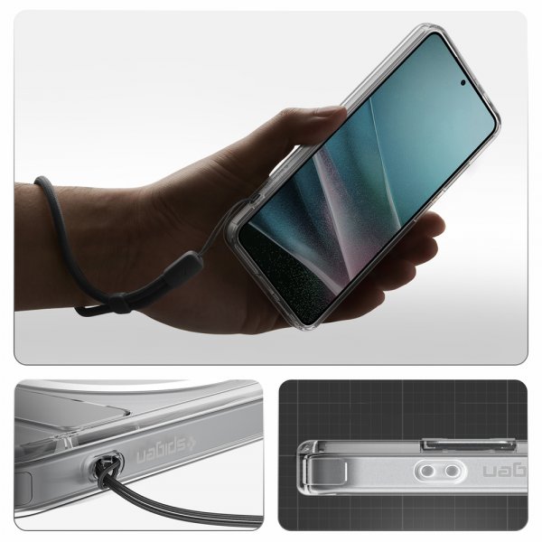 Spigen Samsung Galaxy S26 Plus Cover Ultra Hybrid S MagFit Clear White