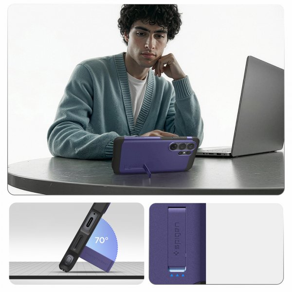 Spigen Samsung Galaxy S26 Ultra Cover Tough Armor MagFit Ash Violet
