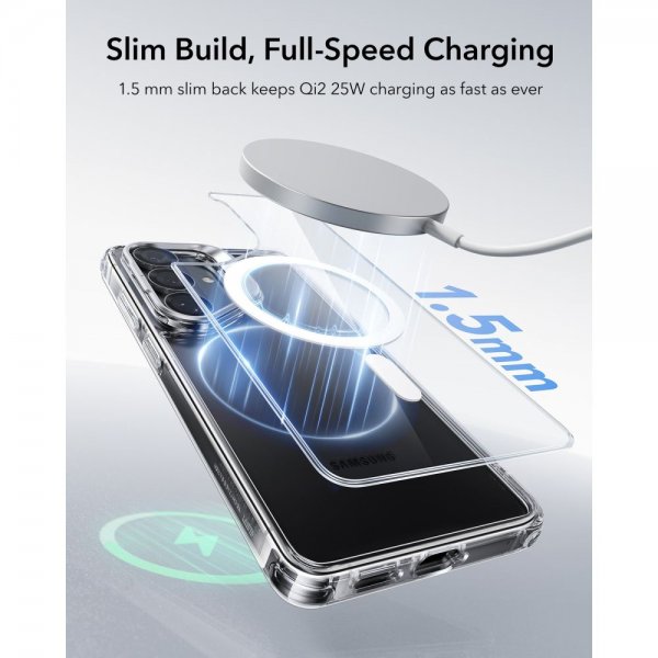ESR Samsung Galaxy S26 Plus Cover Classic Hybrid Kickstand MagSafe Transparent