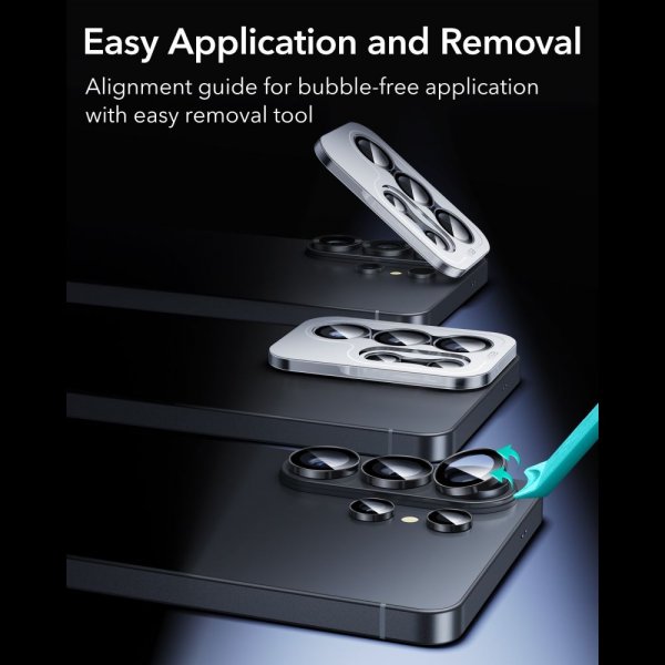 ESR Samsung Galaxy S26 Ultra Kamerabeskyttelse Armorite Sort