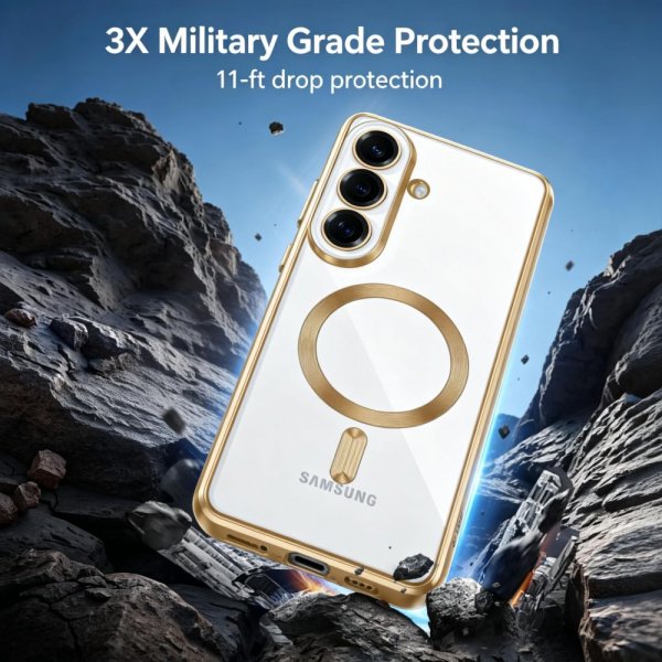 Tech-Protect Samsung Galaxy S26 Cover MagFlex MagSafe Guld
