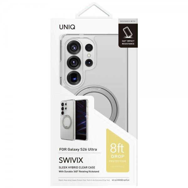 UNIQ Samsung Galaxy S26 Ultra Cover Swivix Transparent