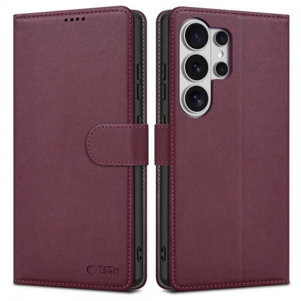 Tech-Protect Samsung Galaxy S26 Ultra Etui Wallet Rød