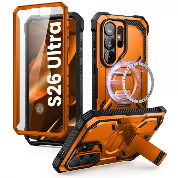 Supcase Samsung Galaxy S26 Ultra Cover ArmorBox MagSafe Orange