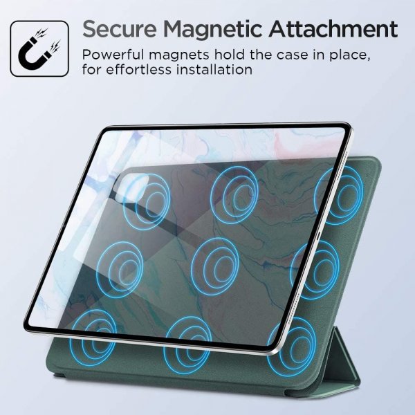 ESR iPad Air 10.9 (gen. 4/5) Etui Rebound Magnetic Grøn