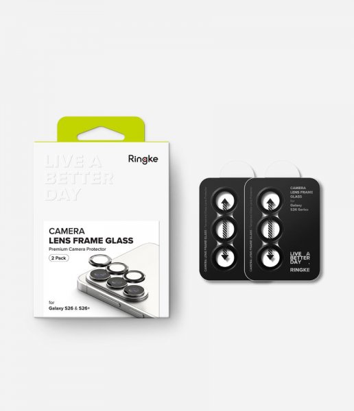 Ringke Samsung Galaxy S26/Galaxy S26 Plus Kamerabeskyttelse Kamerabeskytter 2-pak