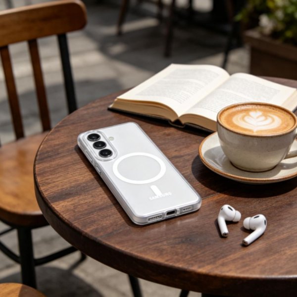 Tech-Protect Samsung Galaxy S26 Cover MagSlim MagSafe Klar Mat